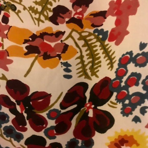Floral Print Blouse (Loft, Size M) - Picture 4 of 7